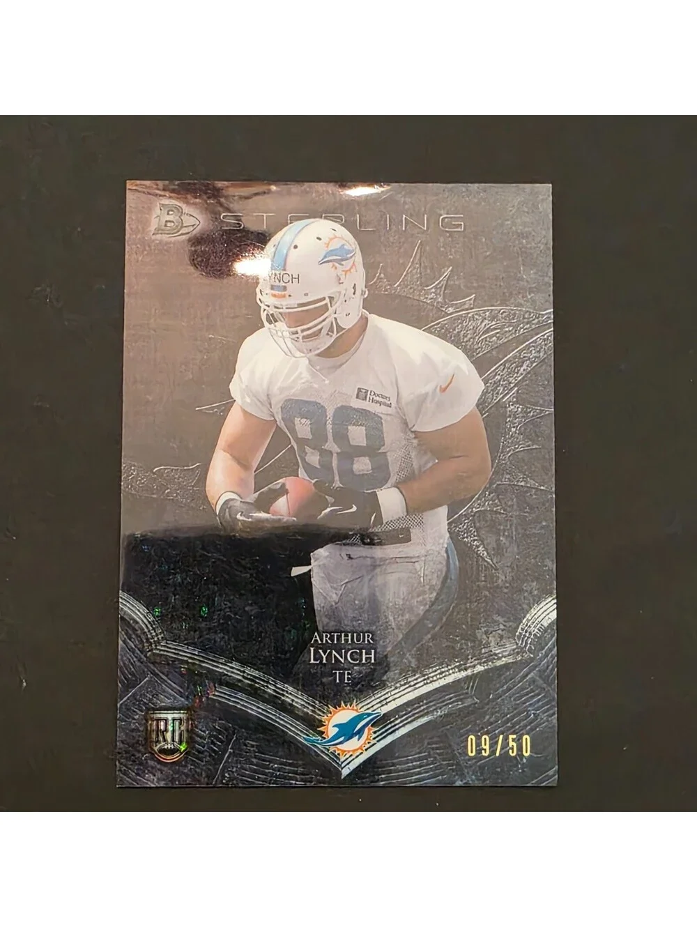 2014 Bowman Sterling - Arthur Lynch #53 (RC) Sterling Pulsar Refractor /50